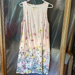 Lift pale pink midi sheath dress